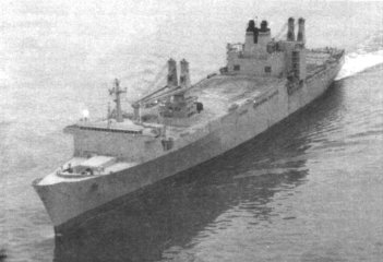 B/W photo of FSS from tourist phamphlet
